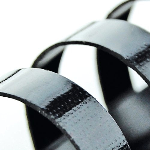 GBC Bindedisc-Ringe – Ø 25 mm, schwarz, Kunststoff – 50 Stk.