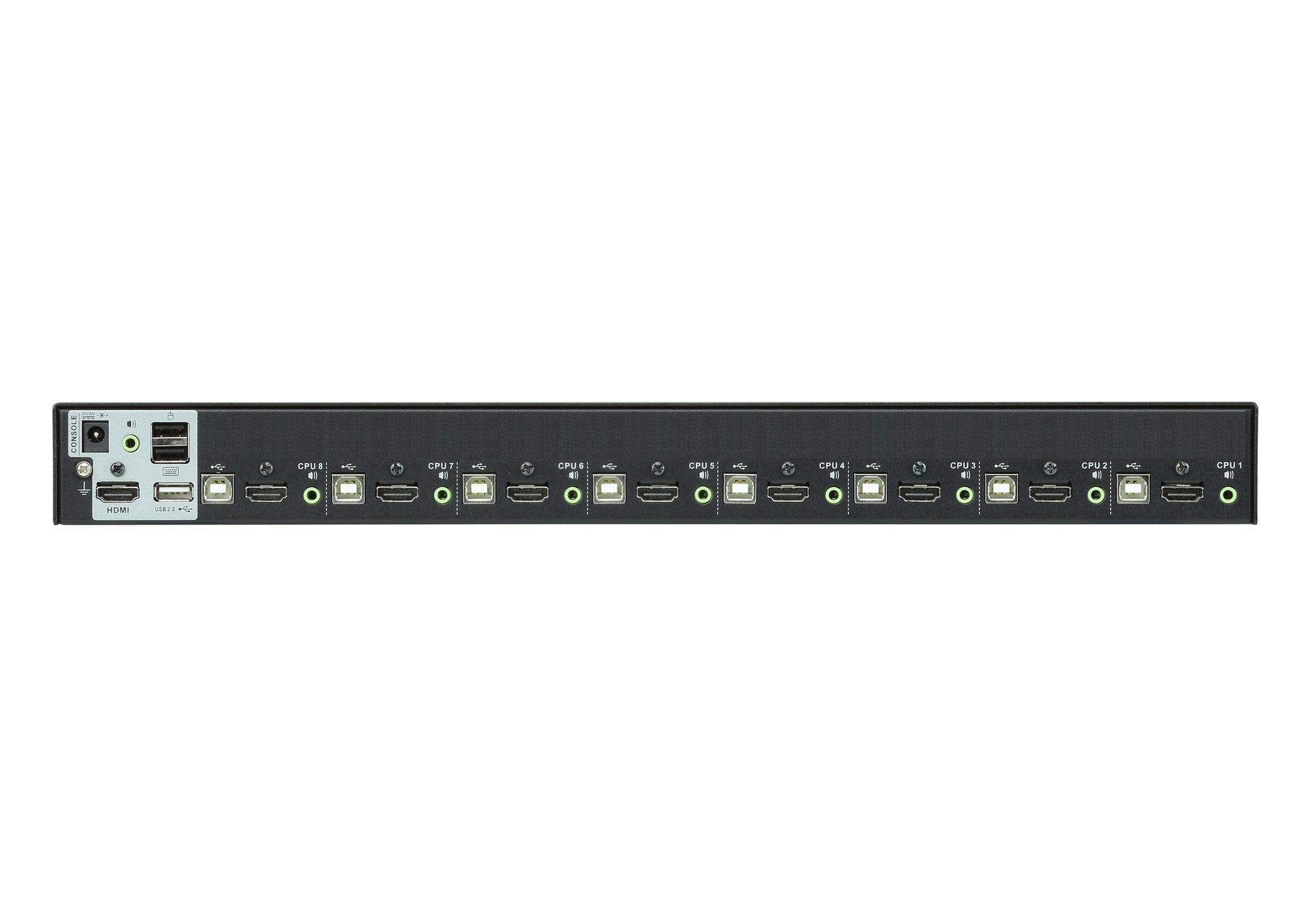 ATEN CS1798 – KVM-Switch, HDMI/USB 2.0, 1920 × 1200 (WUXGA), 8-Port, 1U Rack, HDCP, für Windows, Linux, Mac