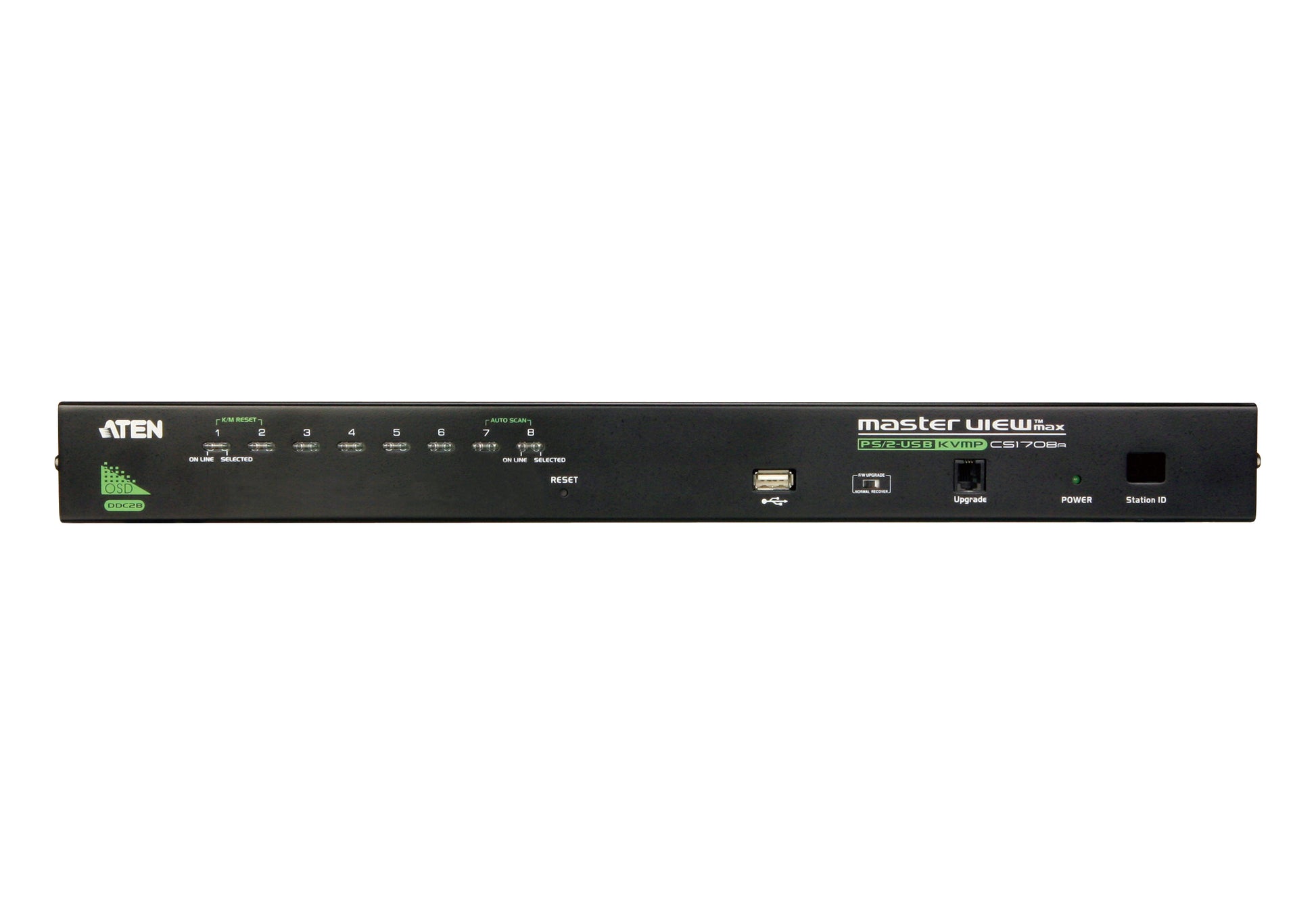ATEN CS1708A – KVM-Switch – 8-Port, VGA – 2048 × 1536 – Audio
