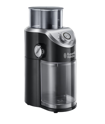 Russell Hobbs Kaffeemühle 23120-56 – 100 g, Scheibenmahlwerk, 140 W – Schwarz