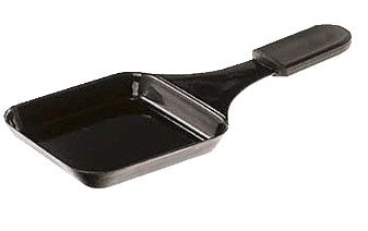 Stöckli Pfännchen-Set – 9 × 9 × 1,4 cm, Anthrazit, 2 Stk. – für CHEESEmax 2/4/6
