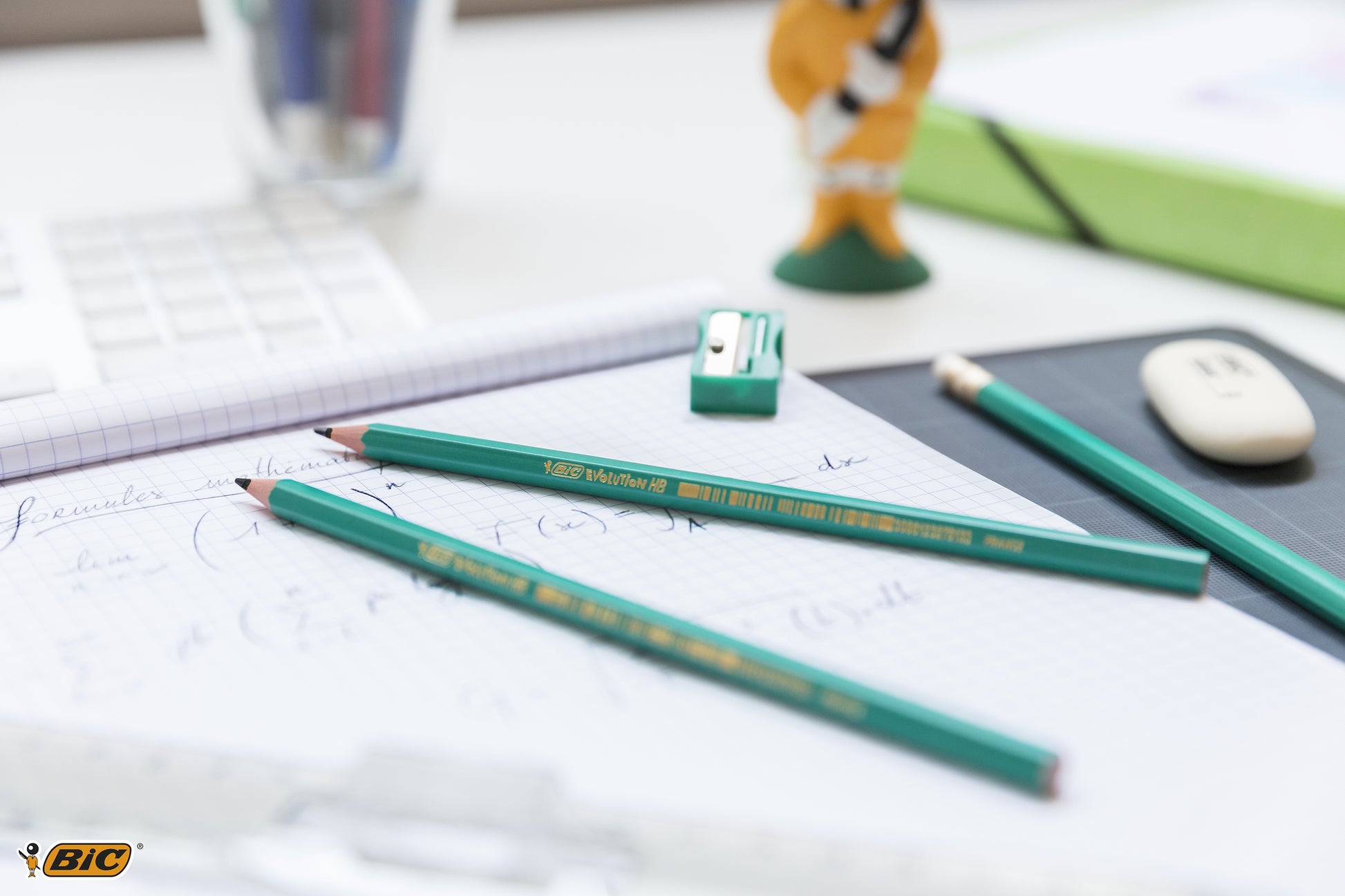 BIC Evolution Bleistifte HB, sechskantig – 10er-Set