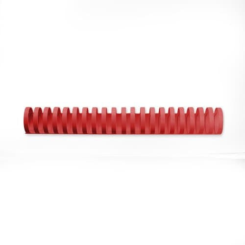 GBC Bindedisc-Ringe – für A4 – Ø 16 mm, rot, Kunststoff – 100 Stk.