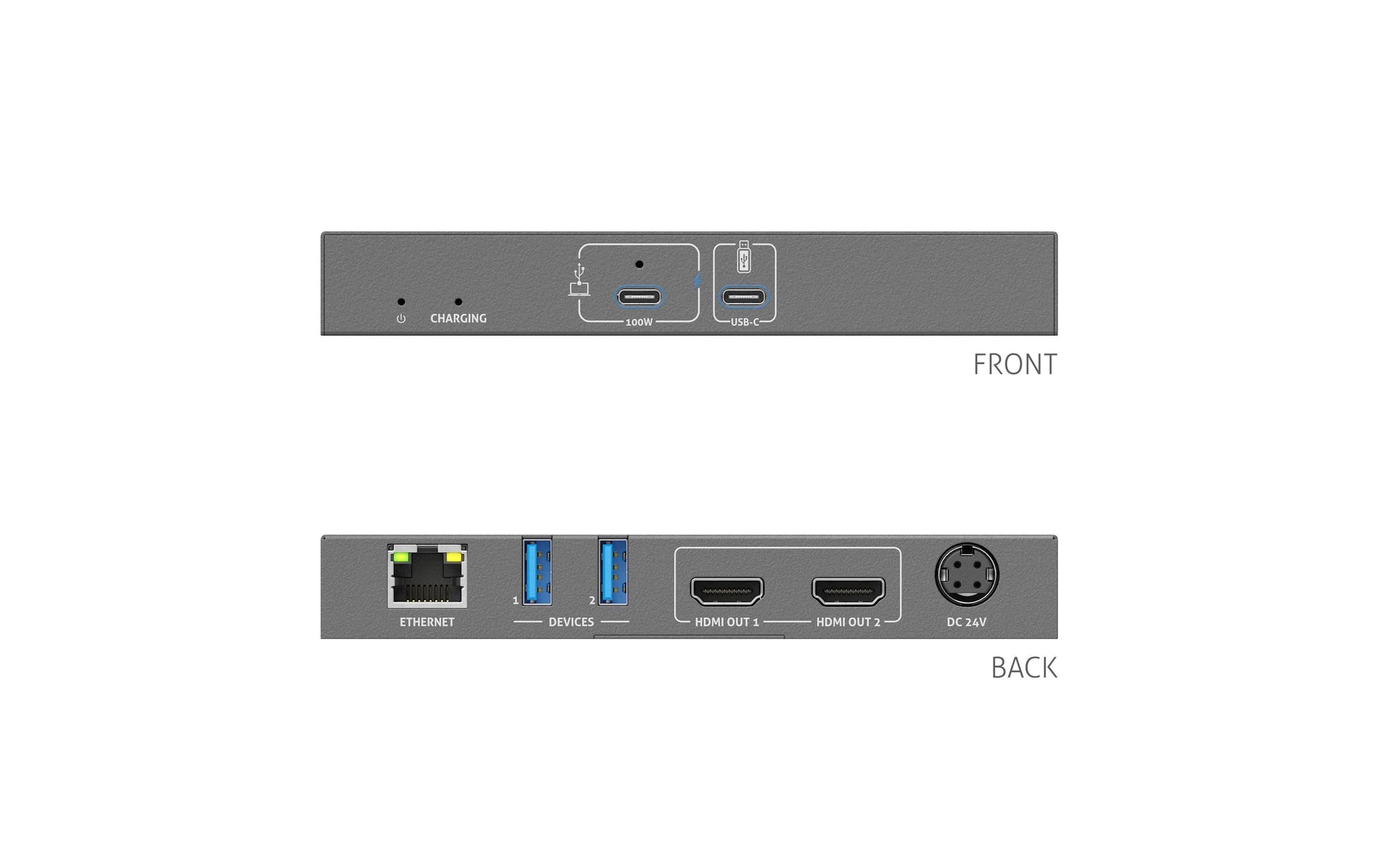 Purelink puretools PureTools PT-HUB-100 – Docking Station, USB-C > 18 Gbit/s