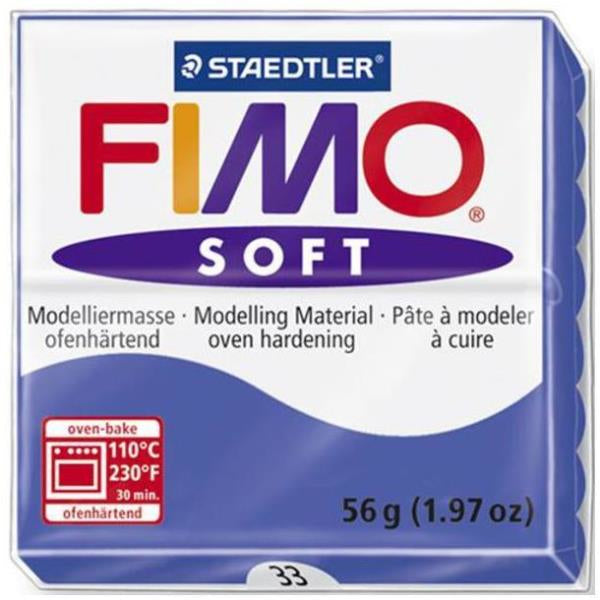 Staedtler Modelliermasse, Blau, ofenhärtend (110 °C, 30 min), 1 Stk., 8020-33