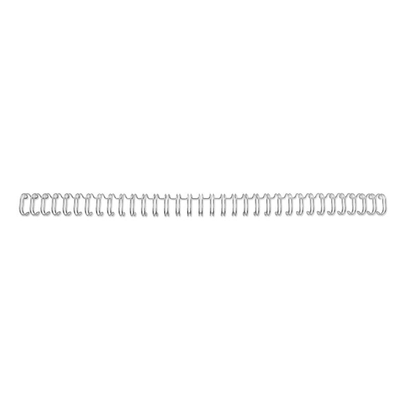 GBC Bindedisc-Ringe – für A4 – Ø 8 mm, silber, Draht – 100 Stk.
