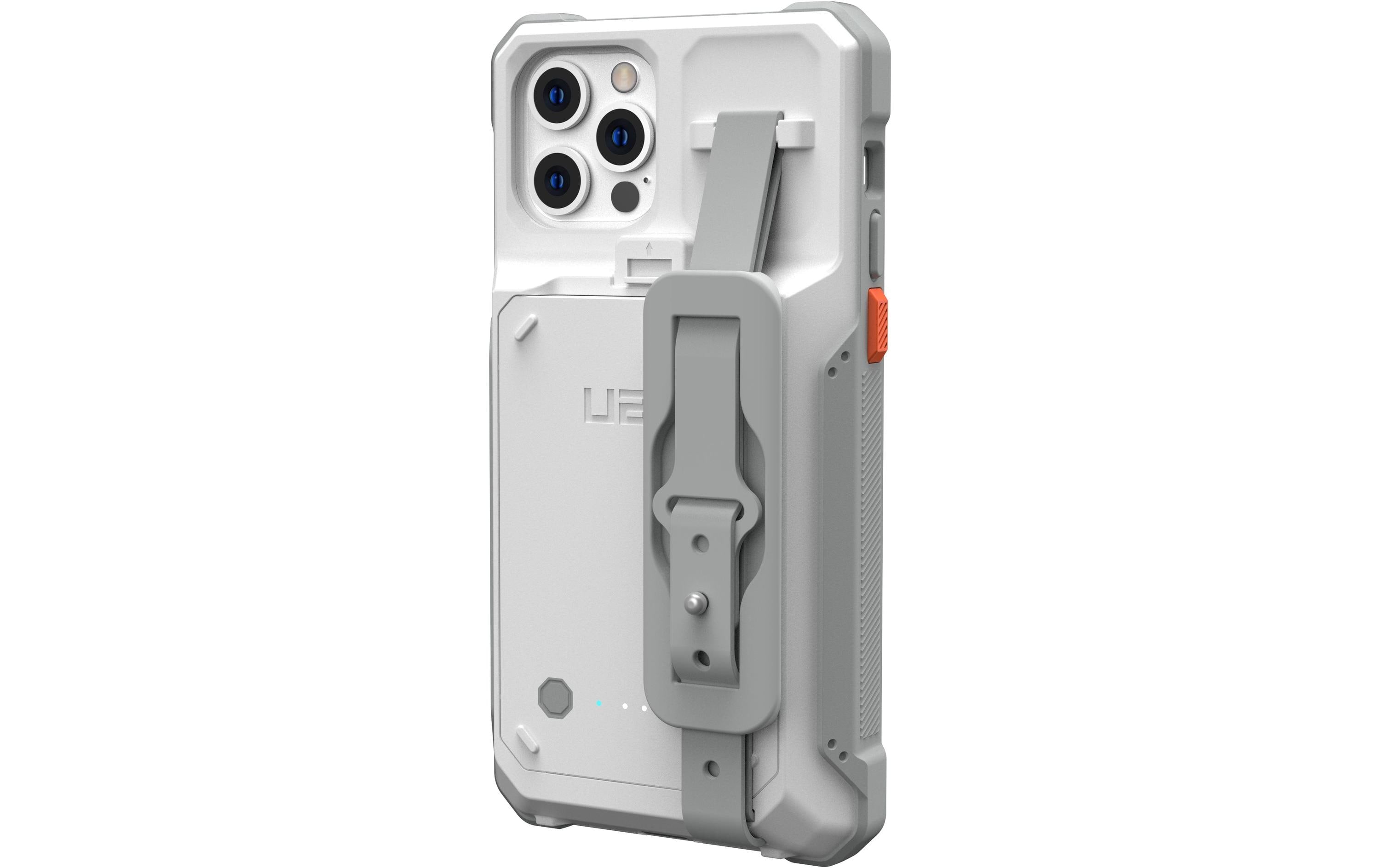 Urban Armor Gear UAG – Backcover Worklow Battery – für Apple iPhone 12/12 Pro – weiss