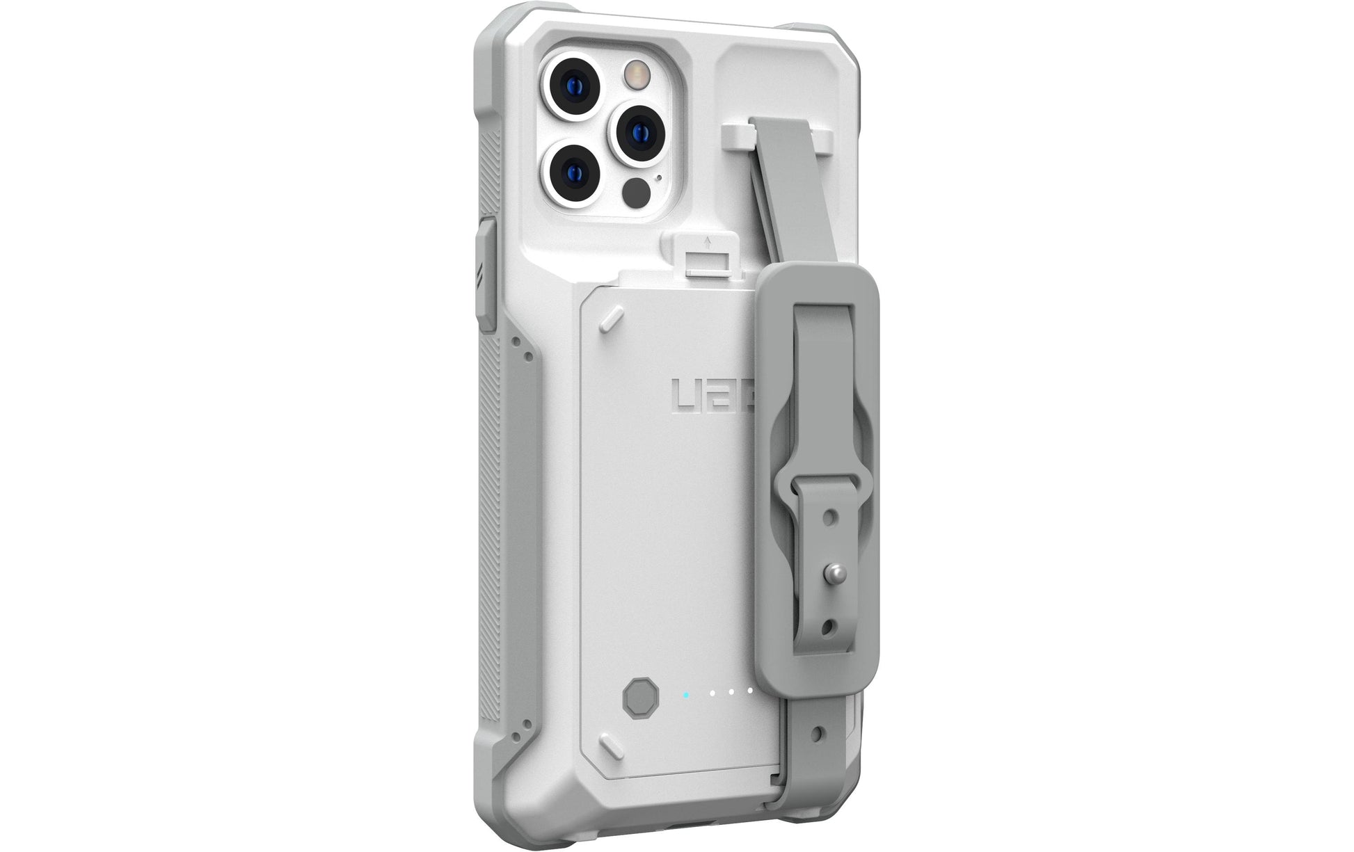Urban Armor Gear UAG – Backcover Worklow Battery – für Apple iPhone 12/12 Pro – weiss