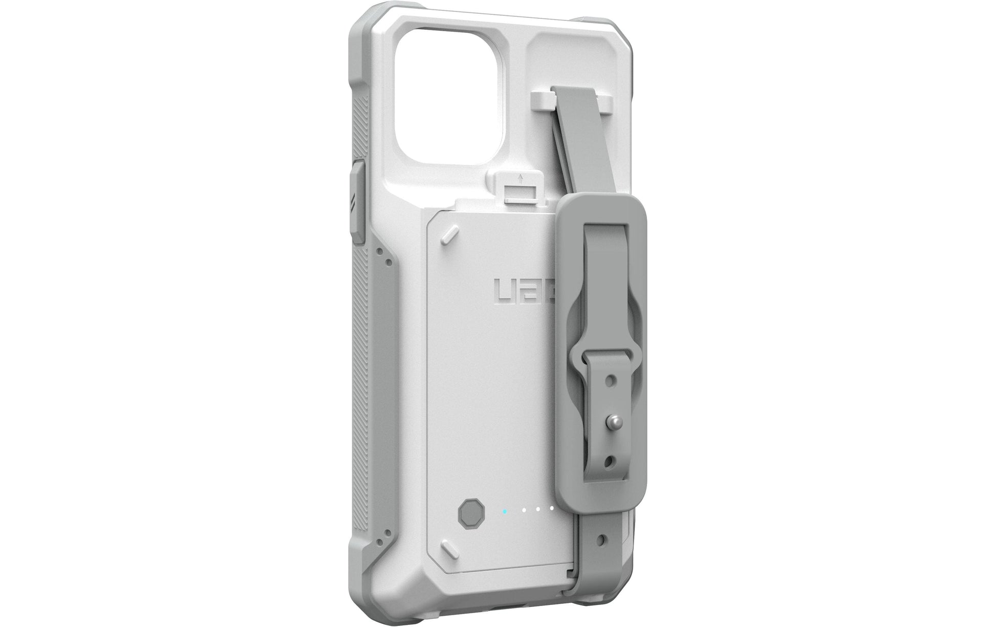 Urban Armor Gear UAG – Backcover Worklow Battery – für Apple iPhone 12/12 Pro – weiss