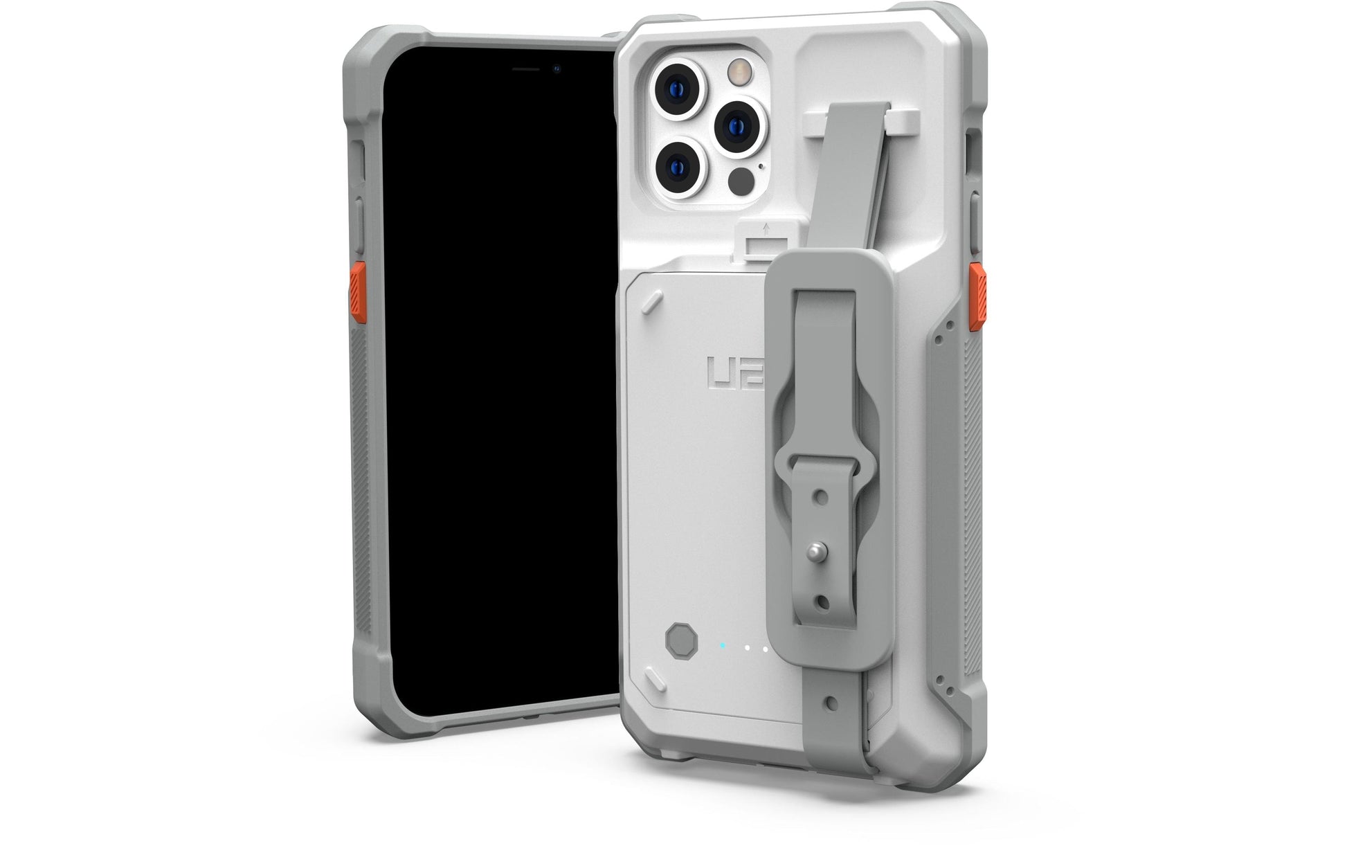 Urban Armor Gear UAG – Backcover Worklow Battery – für Apple iPhone 12/12 Pro – weiss