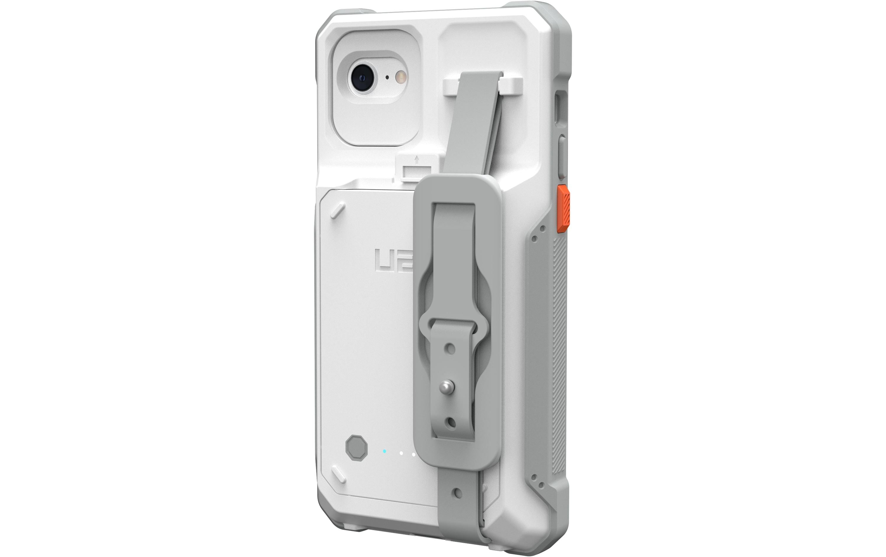 Urban Armor Gear UAG – Backcover – für Apple iPhone SE (3. Gen. / 2022) – Weiss – mit Akku, fallsicher