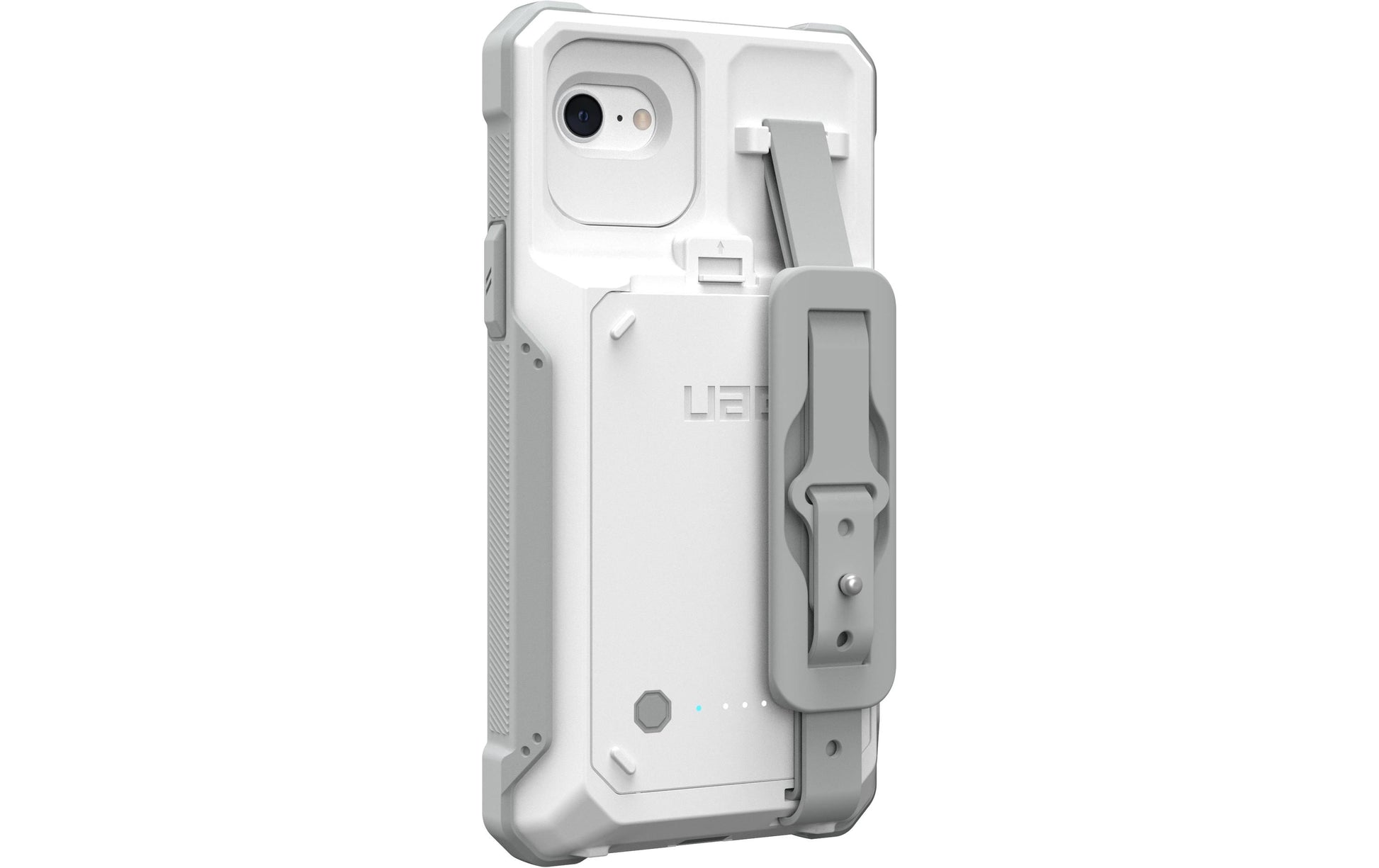 Urban Armor Gear UAG – Backcover – für Apple iPhone SE (3. Gen. / 2022) – Weiss – mit Akku, fallsicher