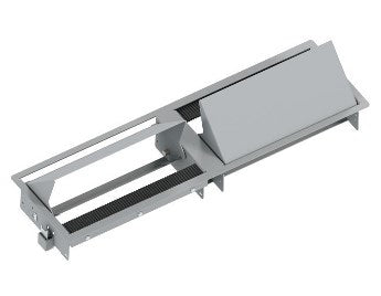 Bachmann CONI DUO Einbaurahmen – 6-fach (2×3), Einbau, Weiss