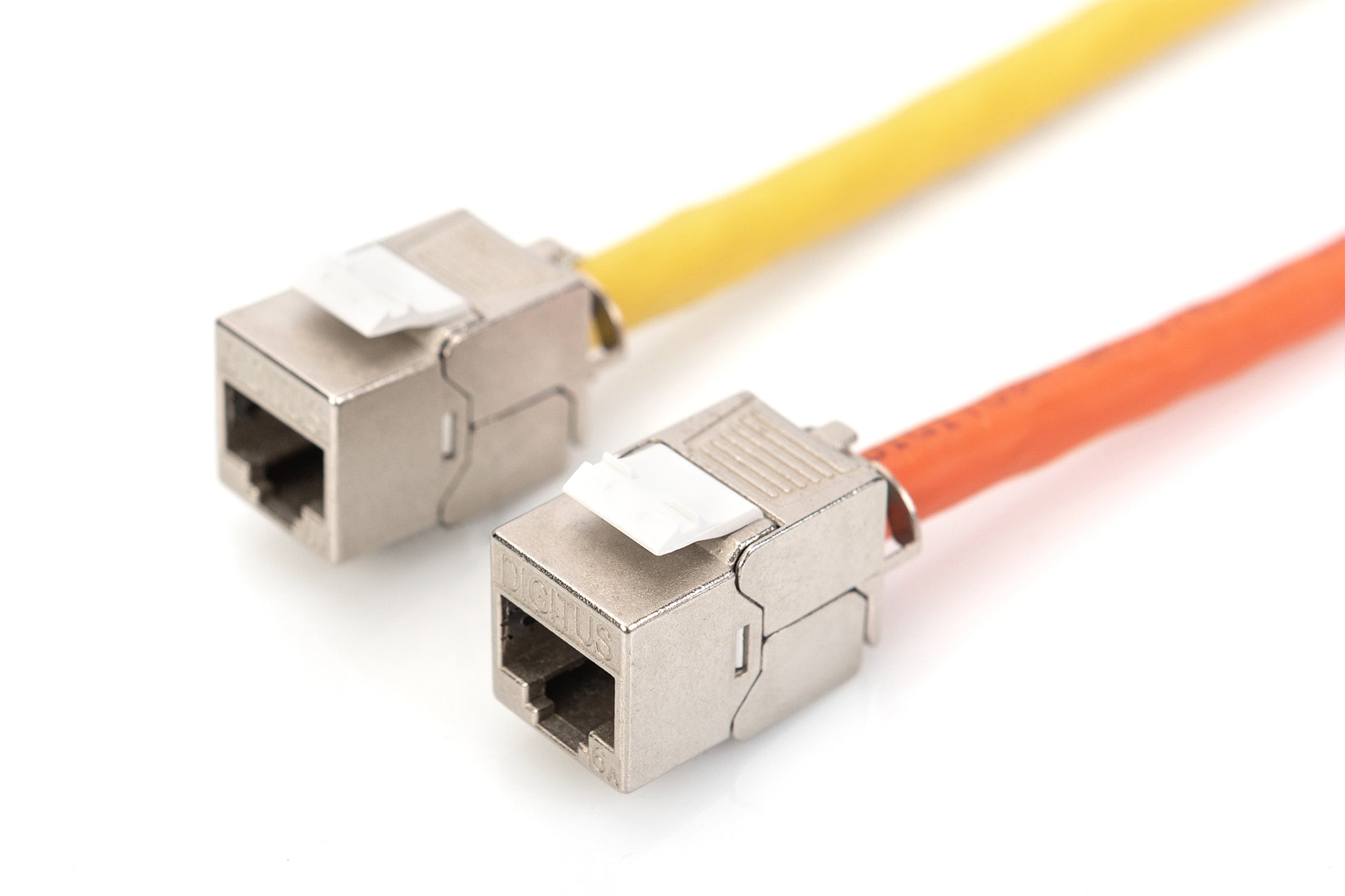 Digitus Keystone-Modul Cat 6A – geschirmt, werkzeugfrei, silber