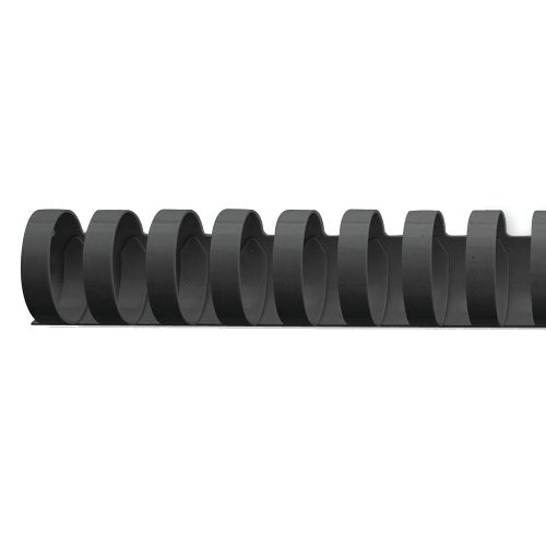 GBC Bindedisc-Ringe – Ø 19 mm, schwarz, Kunststoff – 100 Stk.