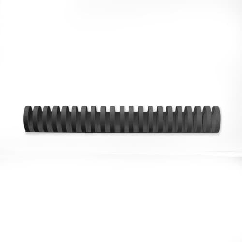 GBC Bindedisc-Ringe – für A4 – Ø 22 mm, schwarz, Kunststoff – 100 Stk.