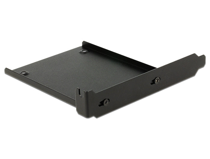 Delock Einbaurahmen 1× 2,5" im PCI/PCIe Slot, SATA – für Universalgehäuse, Schwarz, Metall