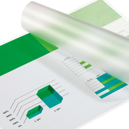 GBC Laminierfolien A4, glänzend – 75 µm, 216 × 303 mm, 100 Stk.