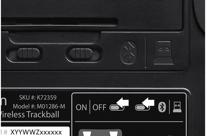 Kensington Expert Trackball – kabellos, 2,4 GHz, USB-A, beidhändig, schwarz