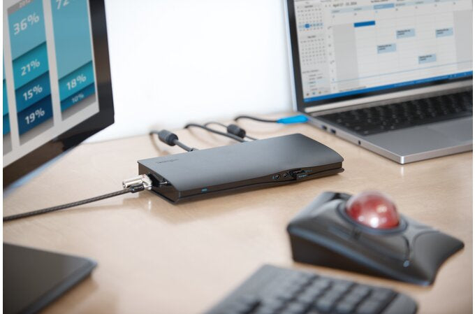 Kensington Expert Trackball – kabellos, 2,4 GHz, USB-A, beidhändig, schwarz