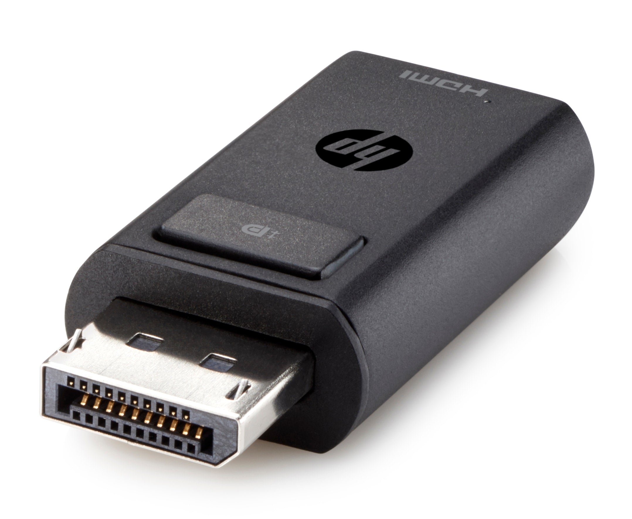HP DisplayPort zu HDMI Adapter – für HP ProBook/EliteBook/ZBook (Auswahl), Schwarz