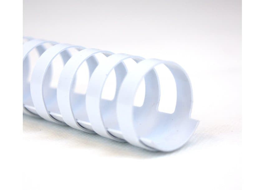 GBC Bindedisc-Ringe – für A4 – Ø 19 mm, weiss, Kunststoff – 100 Stk.