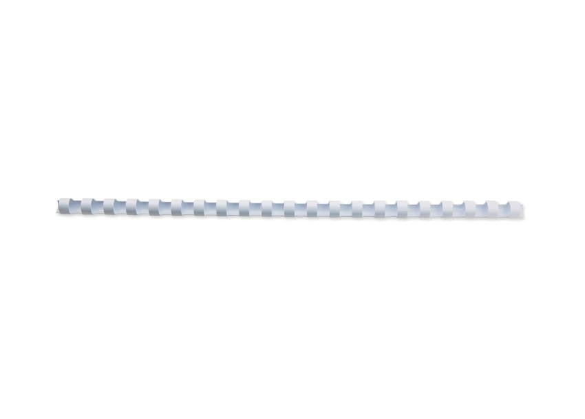 GBC Bindedisc-Ringe – Ø 6 mm, weiss, Kunststoff – 100 Stk.