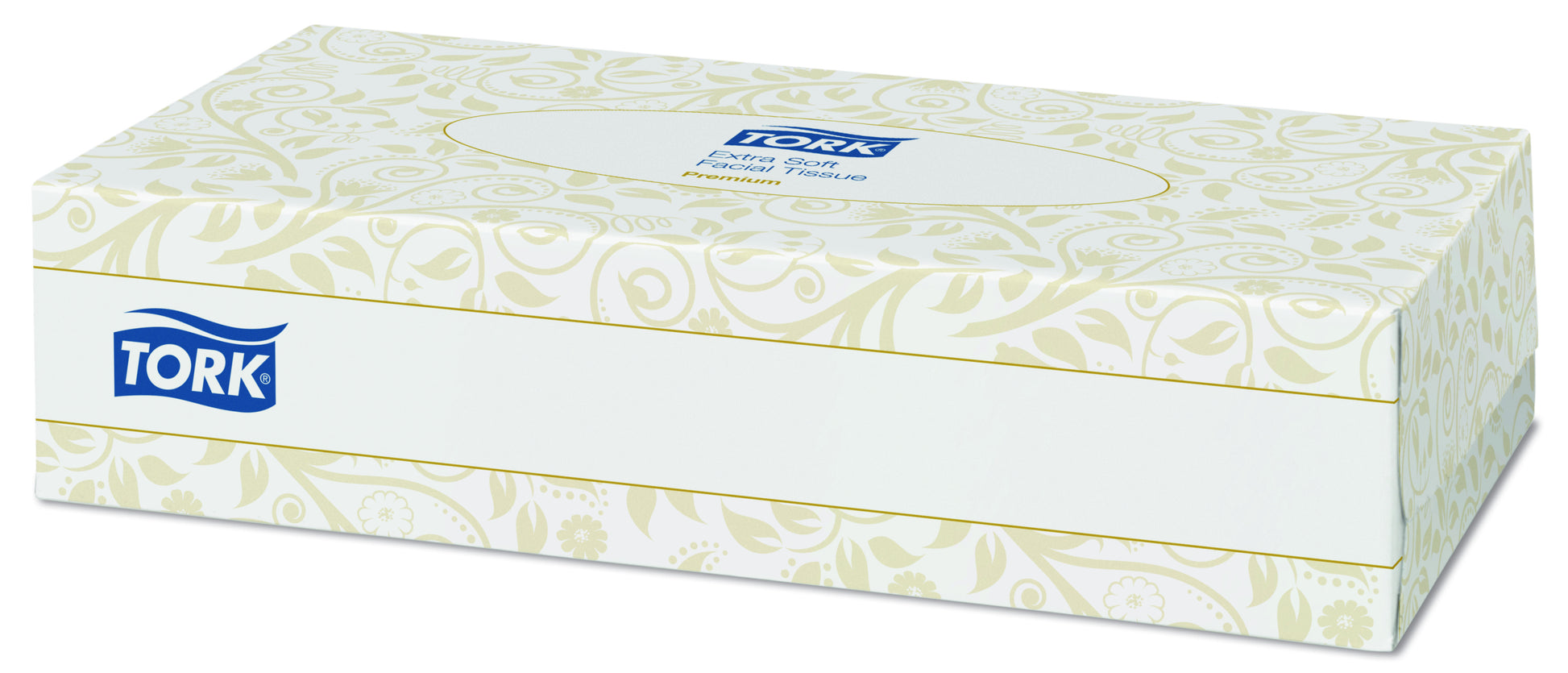 Tork Kosmetiktücher Premium – 2-lagig, weiss, 200 × 208 mm, EU Ecolabel – 100 Tücher