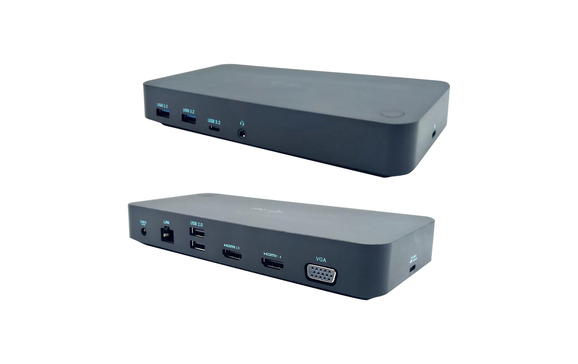 i-tec Dockingstation – USB-C, 2× HDMI, 1× VGA, 100 W PD, GbE, 3,5 mm Audio, für Windows/Mac/Android