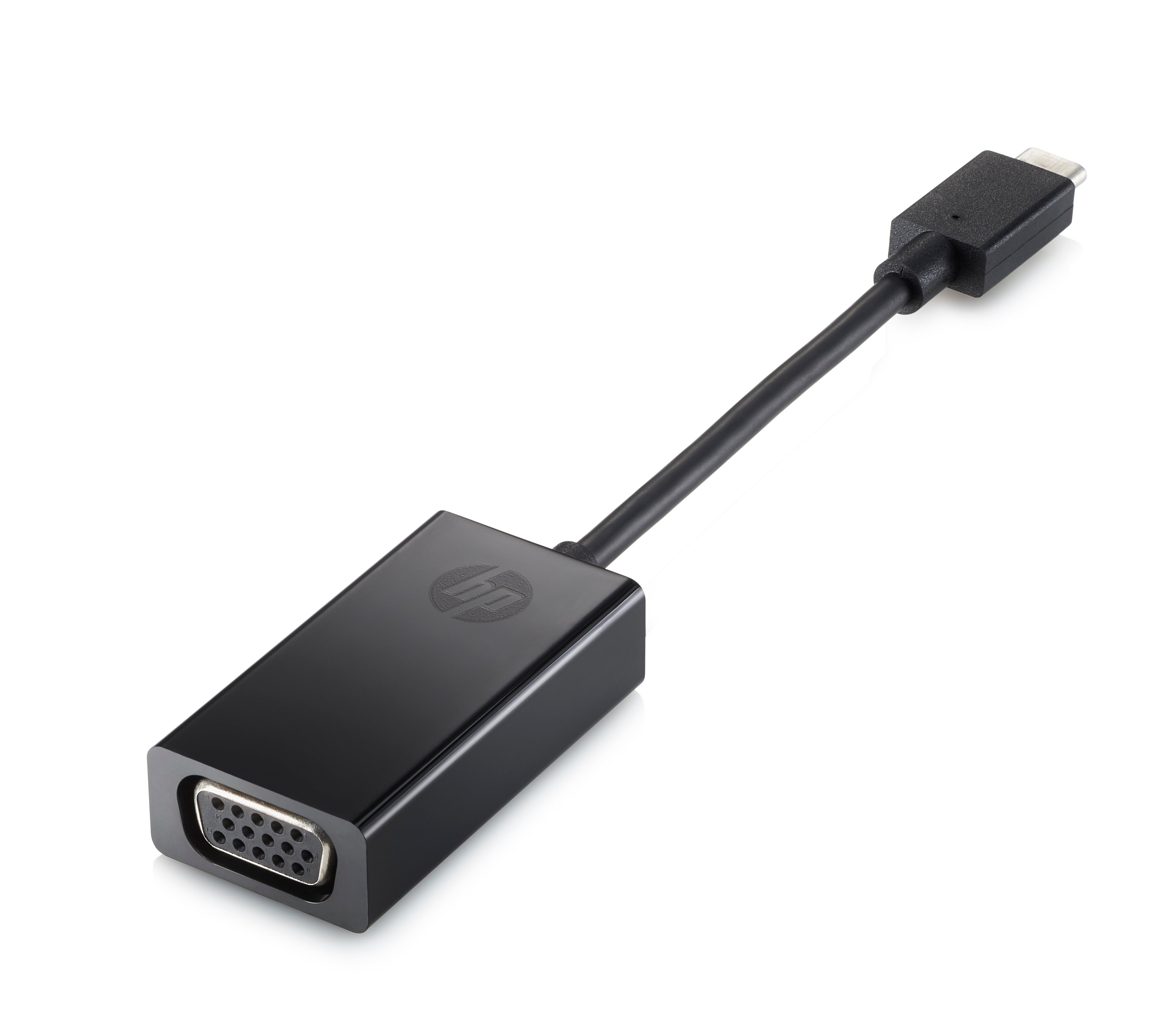 HP USB-C (Stecker) auf VGA (D-Sub, Buchse) Adapter, 7,6 cm, für HP Tablets