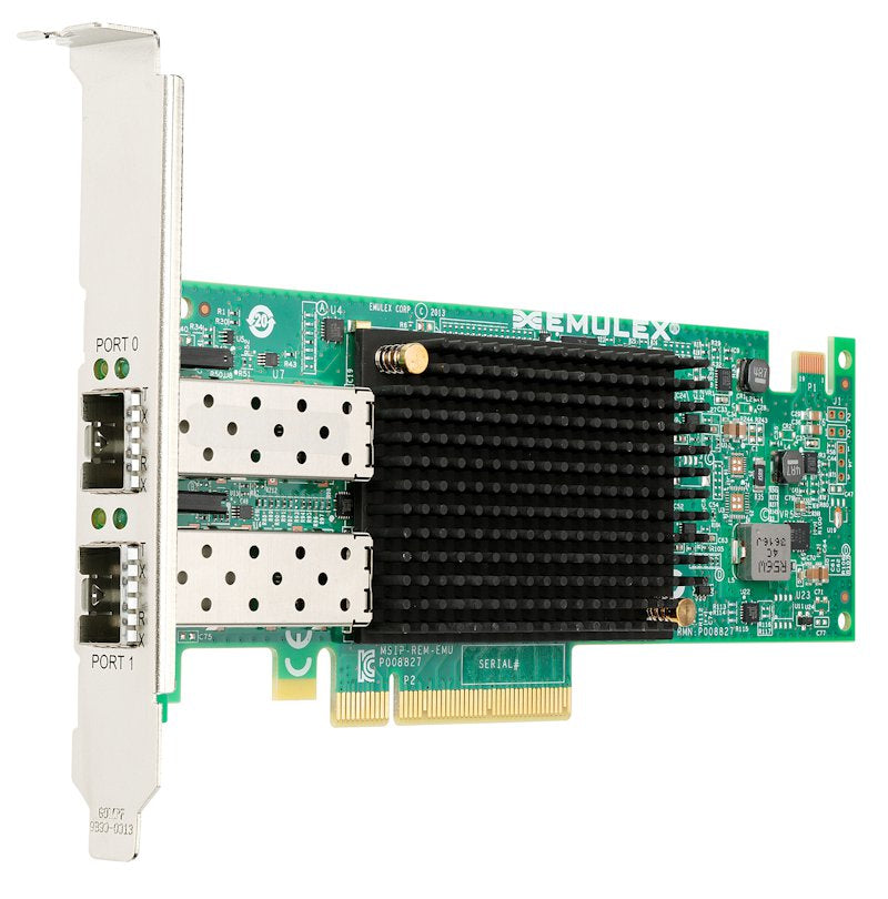 Lenovo 00AG580 PCIe 10 Gbit/s Netzwerkkarte – 2× SFP+ – für Lenovo Server (z. B. x3550 M5, x3650 M5, x3850 X6)