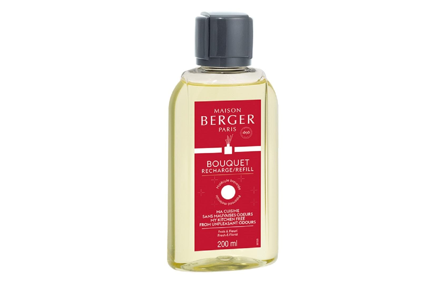 Maison Berger Paris Nachfüllung für Duftstäbchen, Bernstein, Basilikum, Lavendel, 200 ml