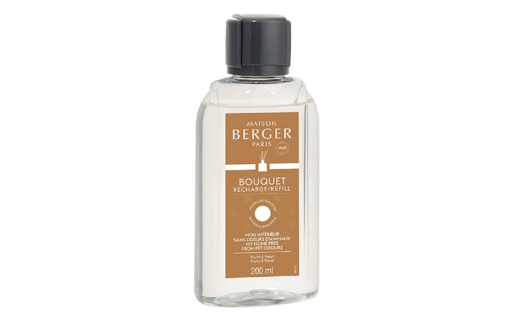 Maison Berger Paris Nachfüllung für Duftstäbchen, Apfel, Bergamotte, Freesie, 200 ml