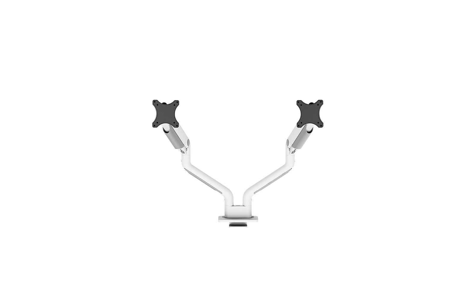 Neomounts Ds70S-950Wh2 – Monitorarm, 2, Klemme/Durchführung, bis 35", VESA 75 × 75/100 × 100 mm, 18 kg