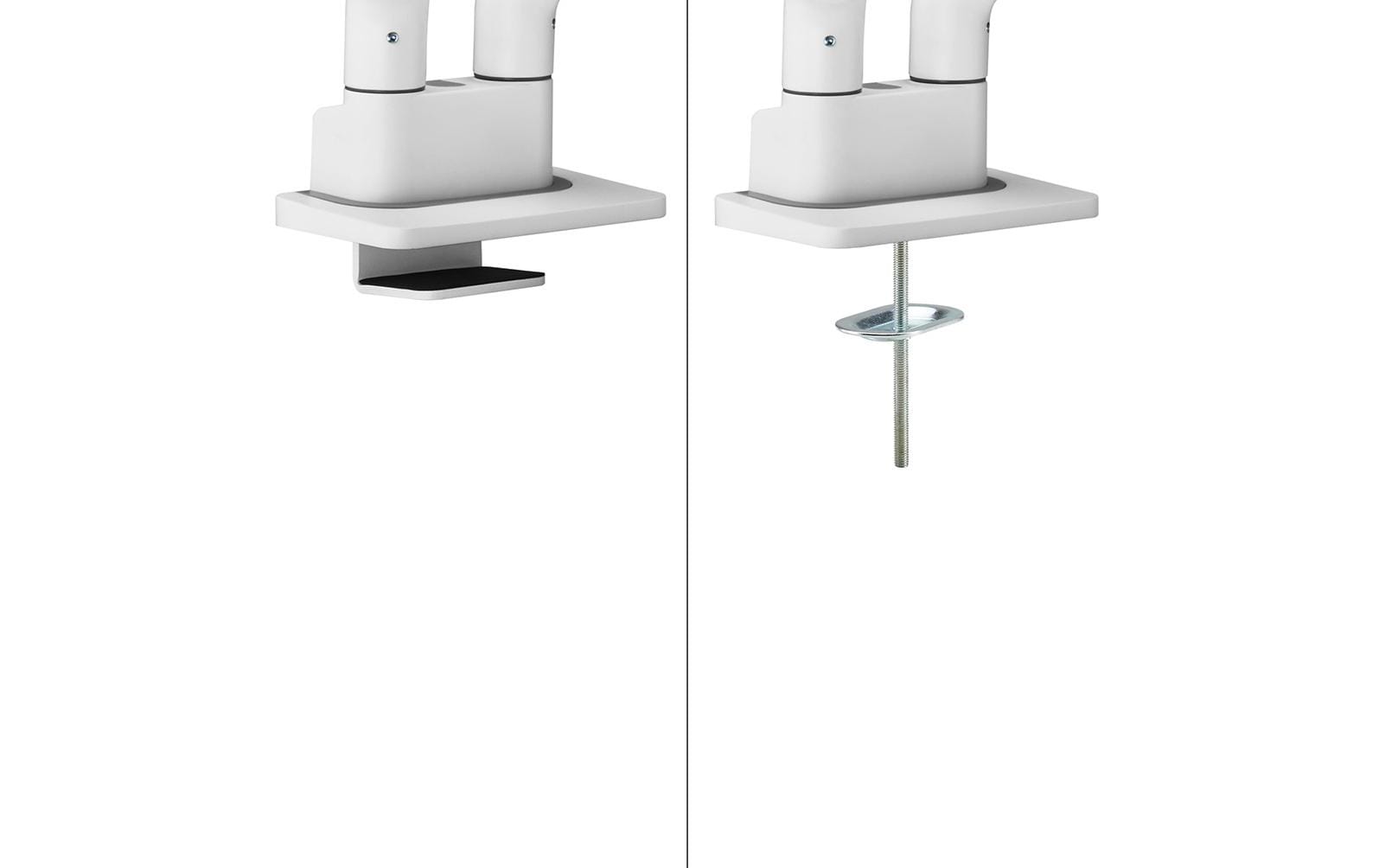 Neomounts Ds70S-950Wh2 – Monitorarm, 2, Klemme/Durchführung, bis 35", VESA 75 × 75/100 × 100 mm, 18 kg