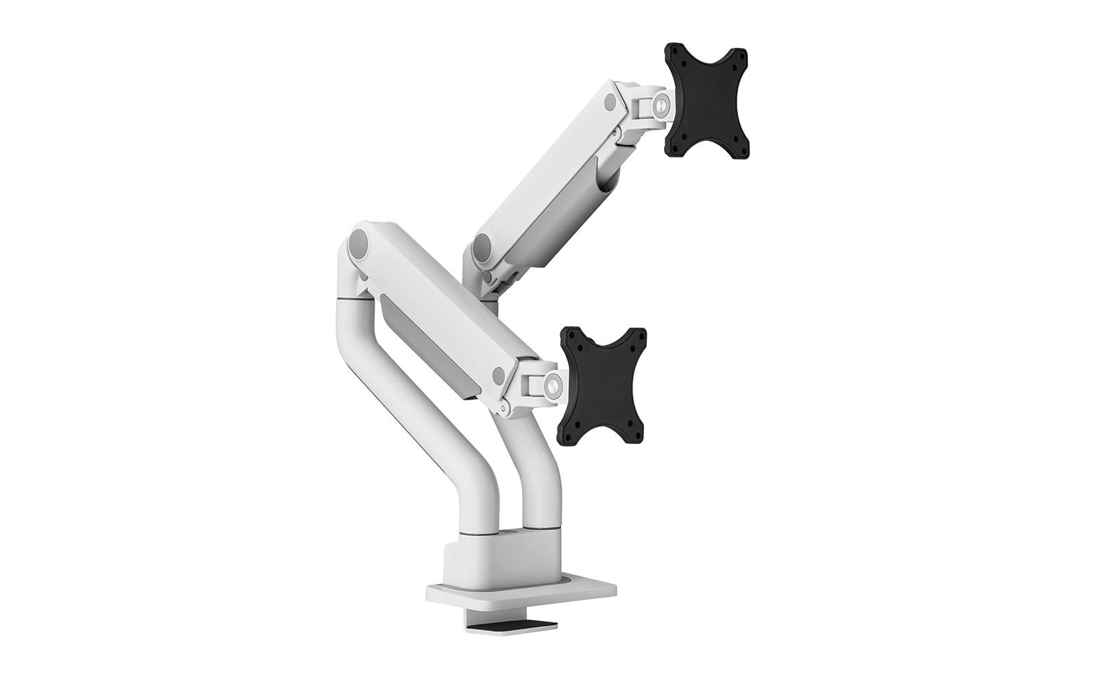 Neomounts Ds70S-950Wh2 – Monitorarm, 2, Klemme/Durchführung, bis 35", VESA 75 × 75/100 × 100 mm, 18 kg