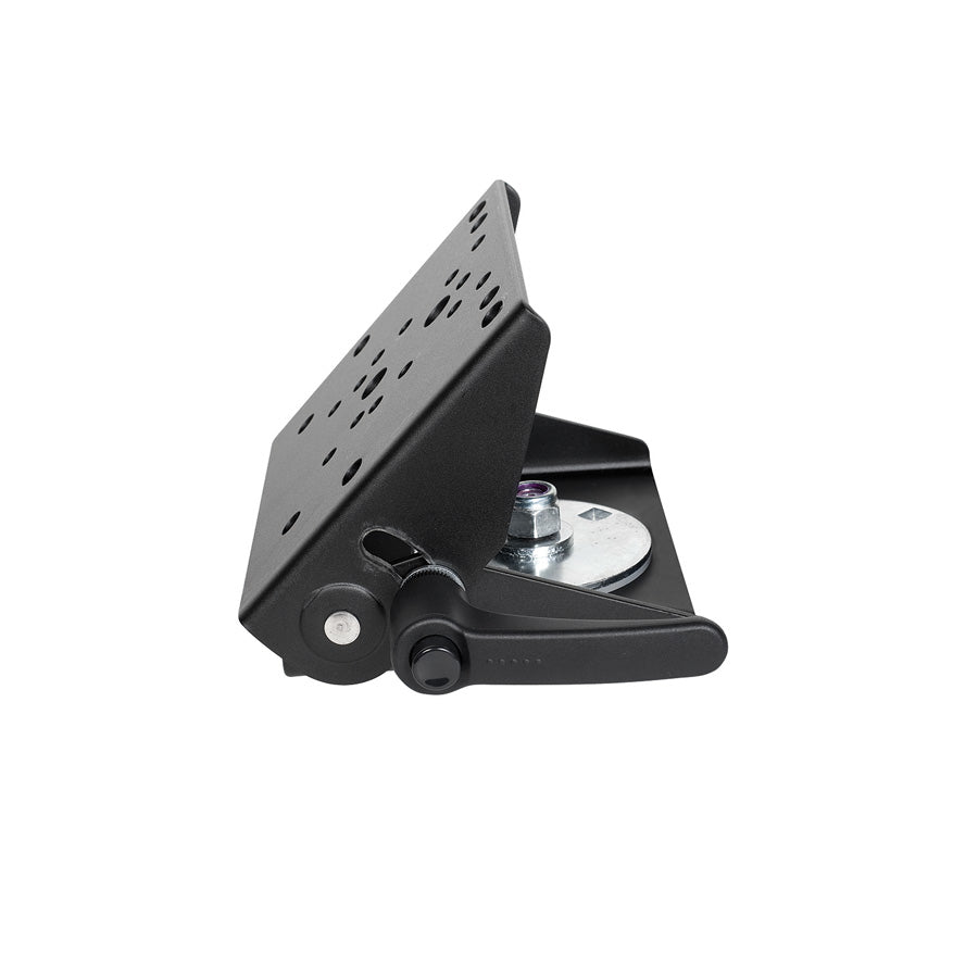 Gamber-Johnson Kurze Gabelkopfverbindung – VESA Adapterplatte – VESA 75×75 mm – schwenkbar, neigbar – Schwarz – für VESA 75