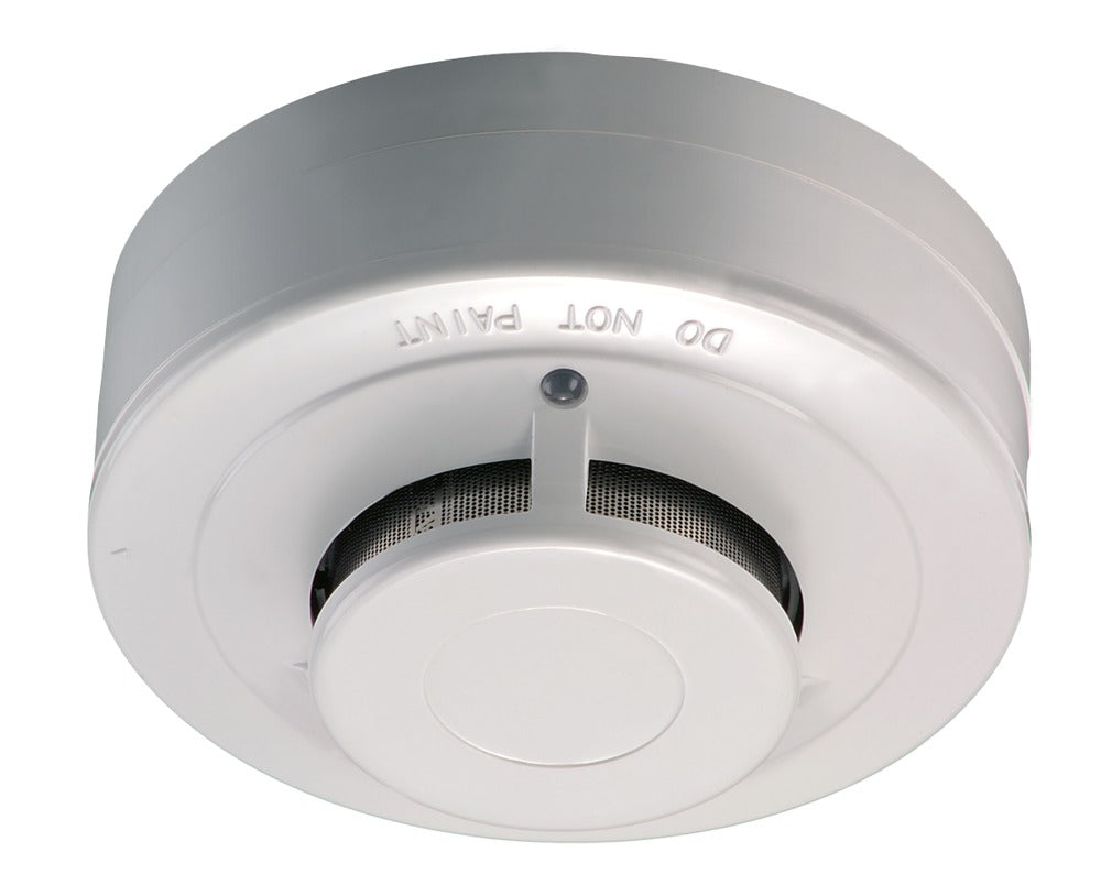 ABUS RM1000 – Rauchmelder, kabelgebunden, 12 V DC, EN54-7 – Weiss