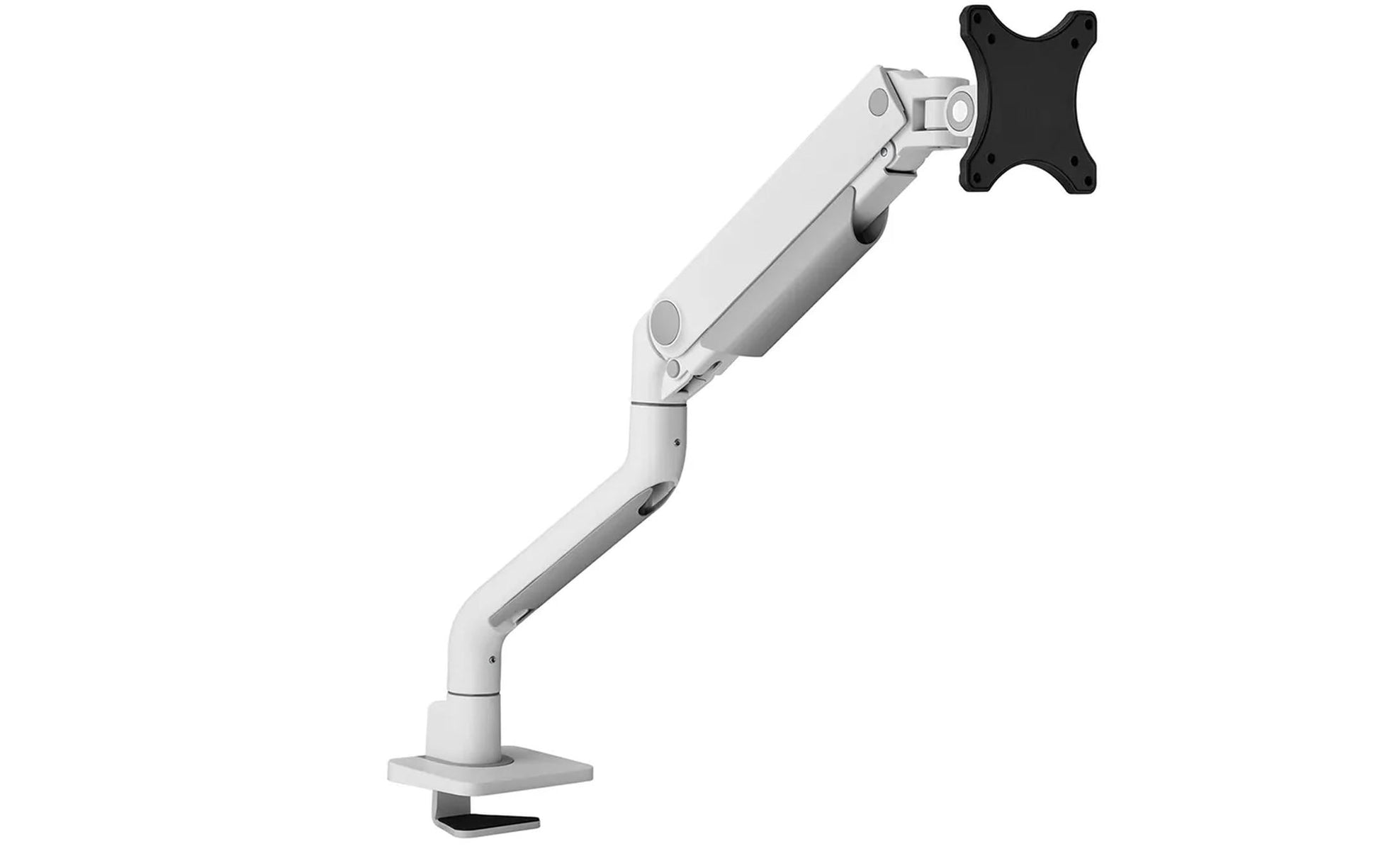 Neomounts Ds70S-950Wh1 – Monitorarm, Tischklemme/Durchführung, bis 49", VESA 75 × 75/100 × 100 mm, 18 kg