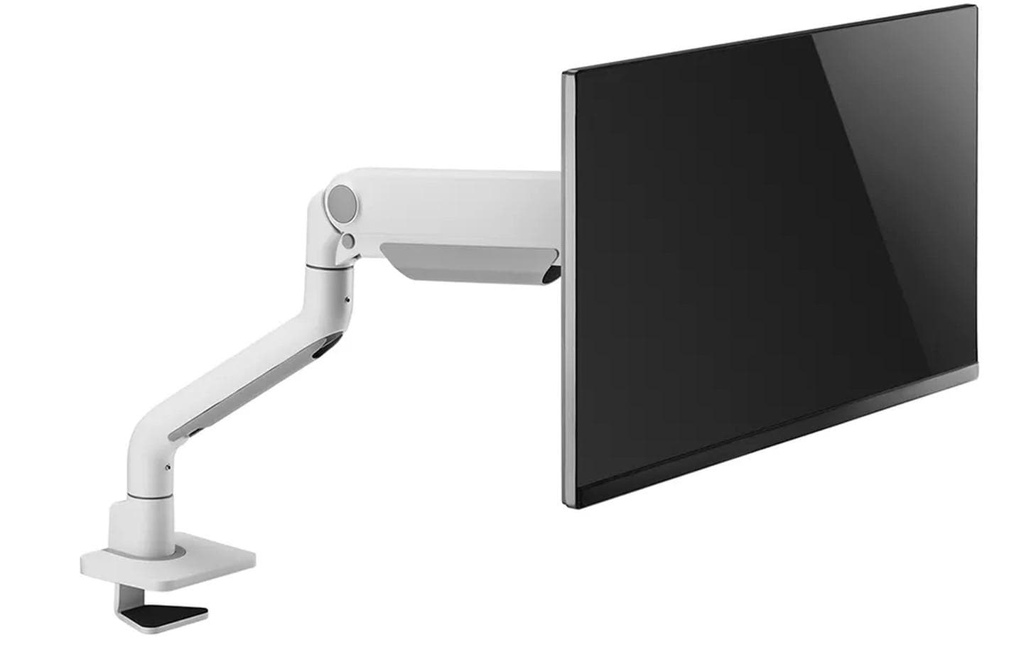 Neomounts Ds70S-950Wh1 – Monitorarm, Tischklemme/Durchführung, bis 49", VESA 75 × 75/100 × 100 mm, 18 kg