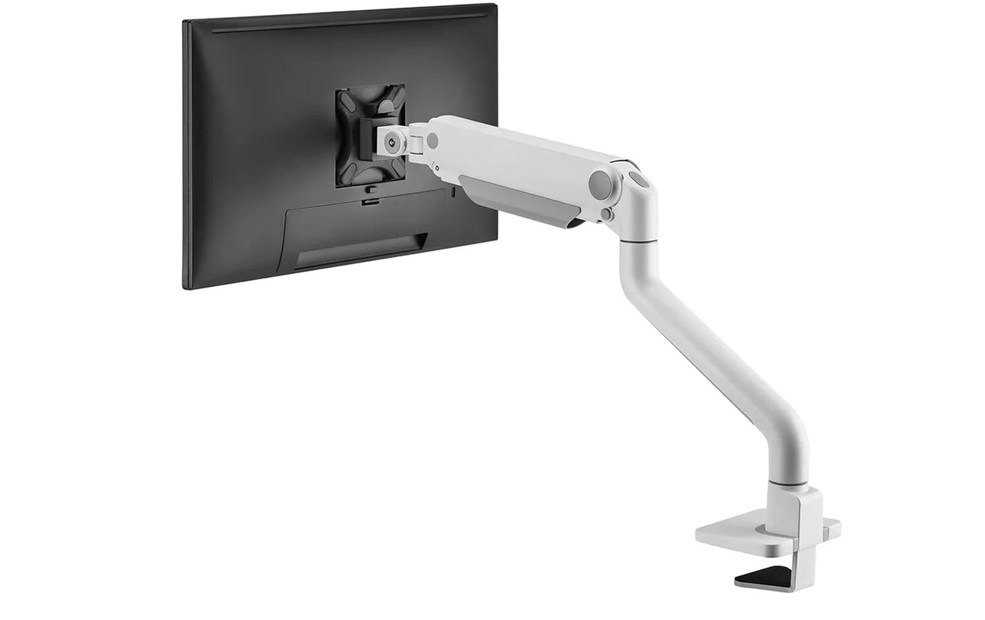 Neomounts Ds70S-950Wh1 – Monitorarm, Tischklemme/Durchführung, bis 49", VESA 75 × 75/100 × 100 mm, 18 kg
