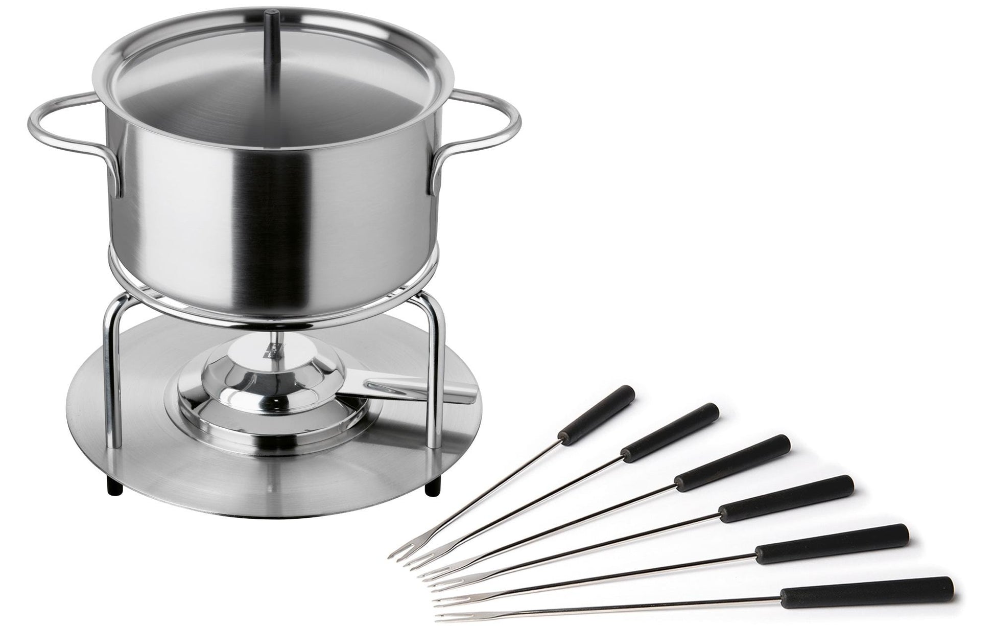 Stöckli Fondue Aragon Inox – 1,6 l, Edelstahl, Induktion