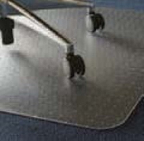 Siltex Bodenschutzmatte für Teppichböden – 90 × 120 cm, genoppt, transparent, Polycarbonat