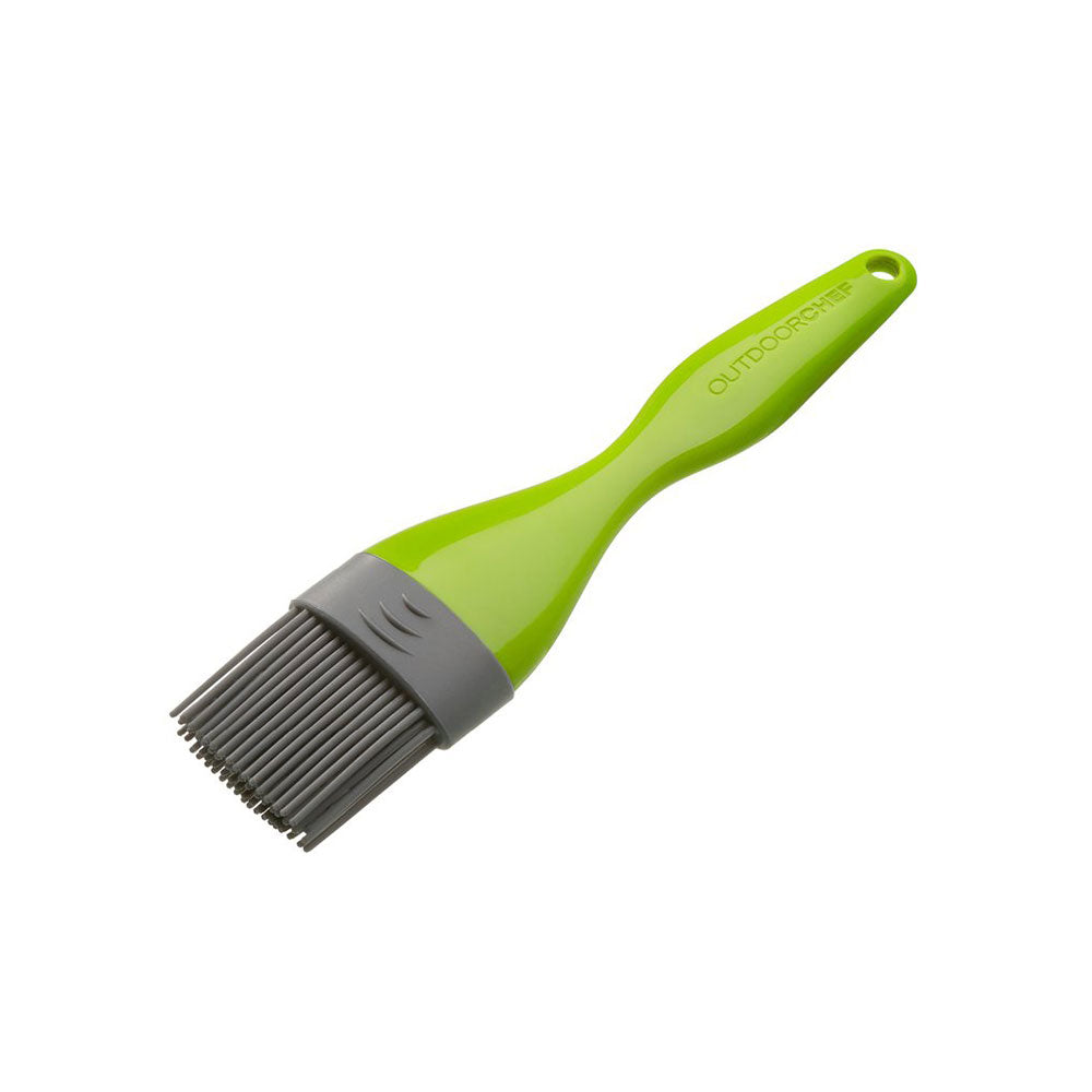 OUTDOORCHEF Marinierpinsel, 5 × 2 × 21,6 cm, Silikon, Grün, spülmaschinenfest