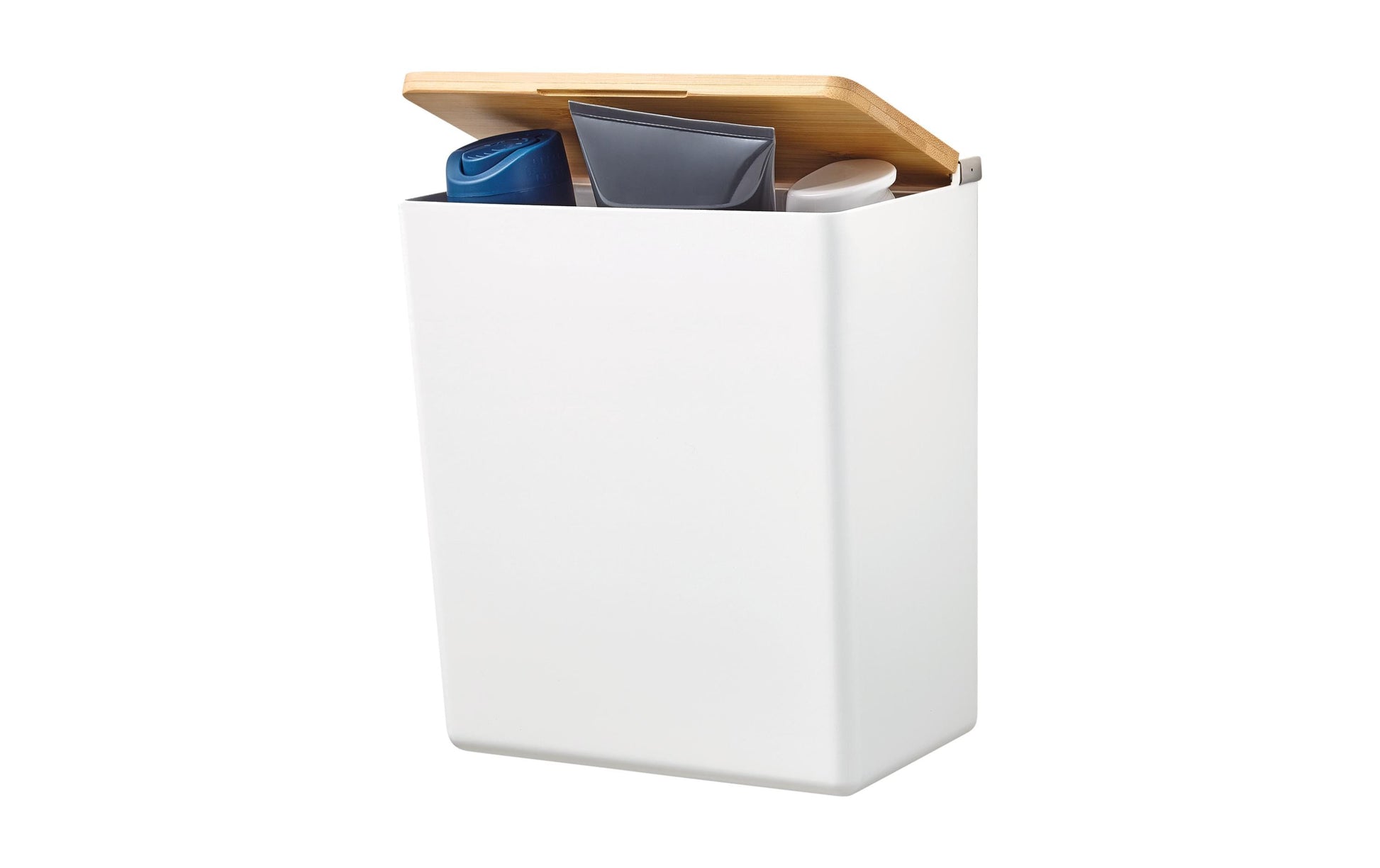 TESA Aufbewahrungsbox BABOO L – 18,2×10,2×21 cm, Kunststoff, Weiss