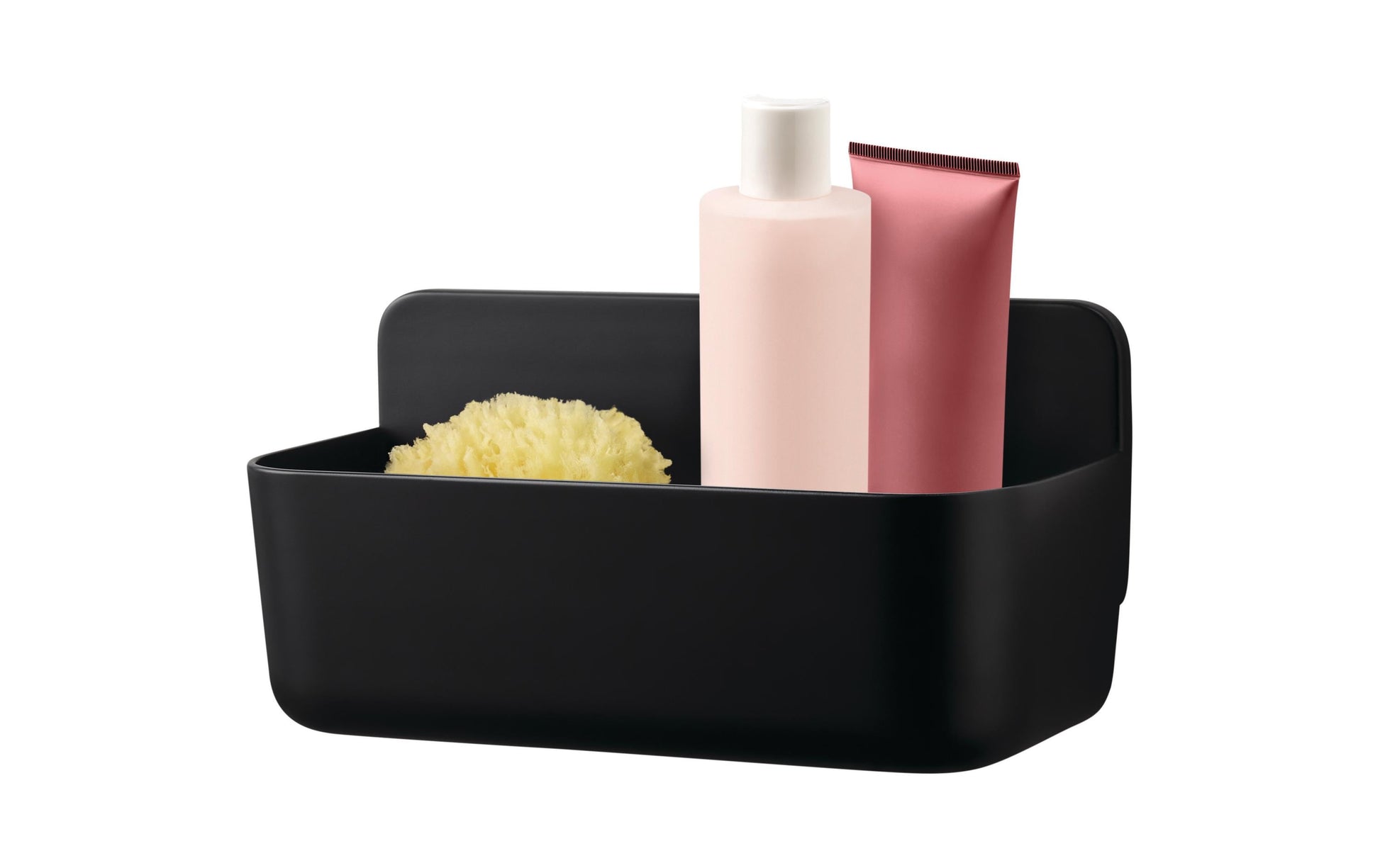 TESA Aufbewahrungsbox (Bad) LAVAA – ABS, 26×11×13 cm, Schwarz