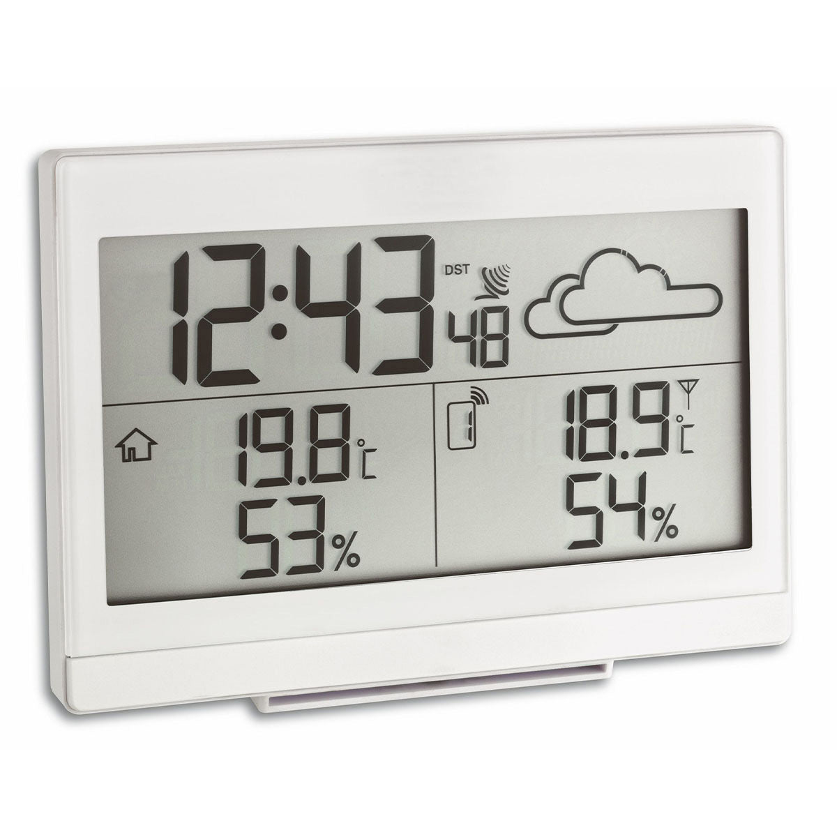 TFA-Dostmann Casa Temperatur-/Feuchtesensor – Kabellos, −40–71,1 °C, 20–90 %, Innen/Aussen