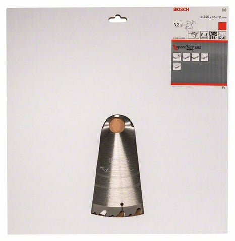 Bosch Professional – Kreissägeblatt, Speedline Wood, 2 608 640 683, 350 mm × 30 mm × 3,5 mm