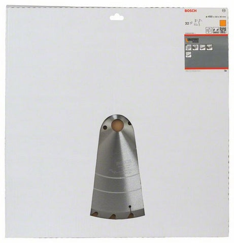 Bosch Professional – Kreissägeblatt, 32 Zähne, 450 mm × 30 mm × 2,5 mm