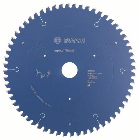 Bosch Professional – Kreissägeblatt, 60 Zähne, 2 608 642 530, 254 mm × 30 mm × 2,4 mm